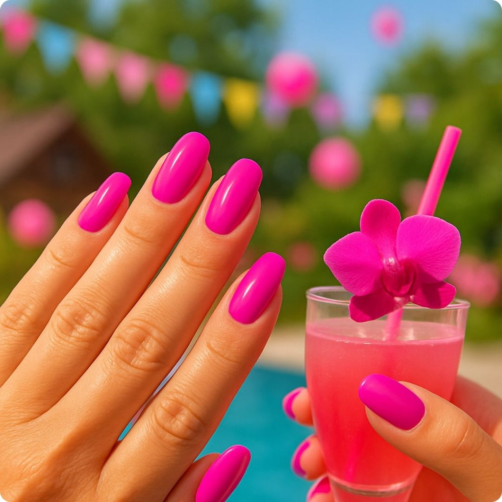 Láminas de Gel - Barbie Girl - Nooves Nails