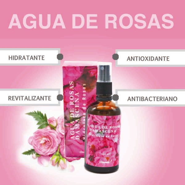 Agua de Rosas Damascena - www.lavanda.cat