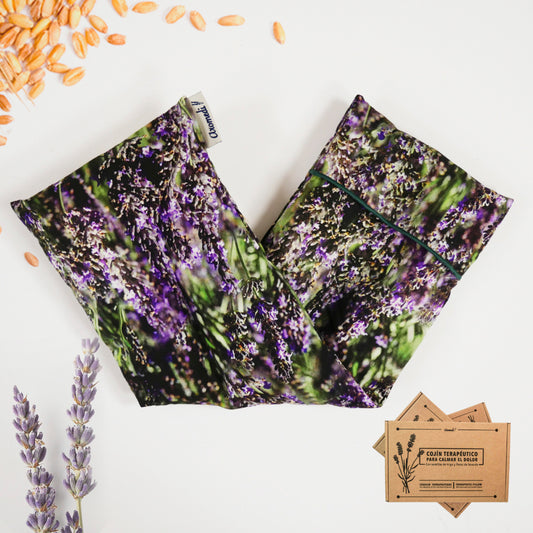 Cojín Terapéutico Estampado Lavanda - www.lavanda.cat