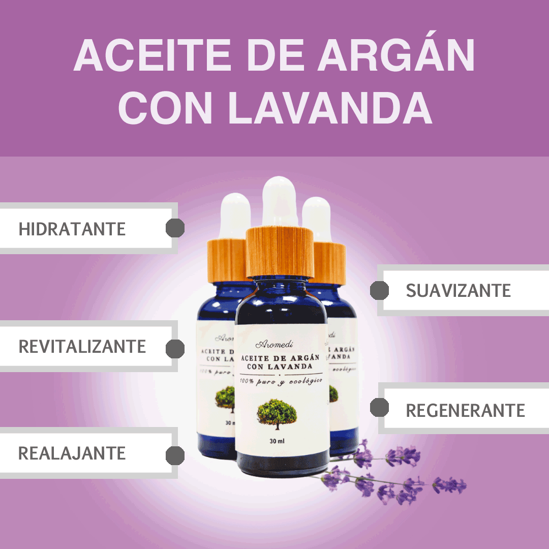 Aceite de Argán con Lavanda 30 ml - www.lavanda.cat