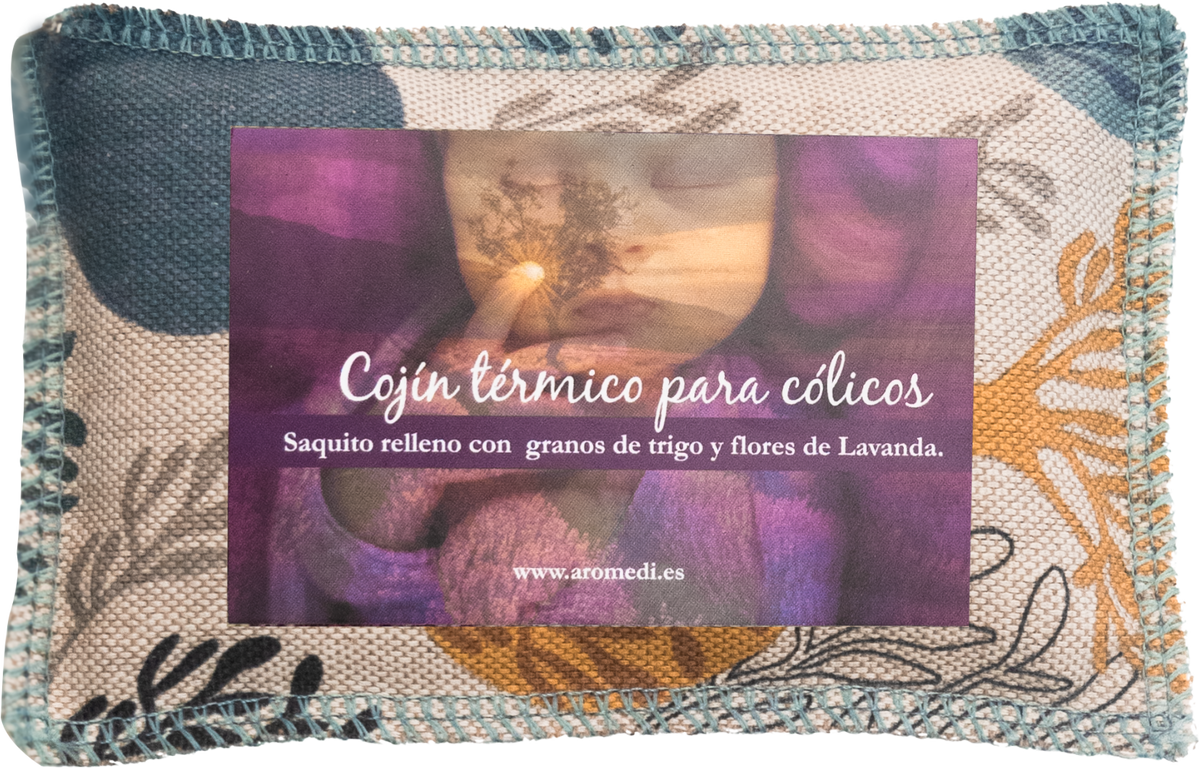 Cojín para aliviar los cólicos de tu bebé - www.lavanda.cat