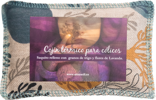 Cojín para aliviar los cólicos de tu bebé - www.lavanda.cat