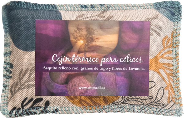 Cojín para aliviar los cólicos de tu bebé - www.lavanda.cat