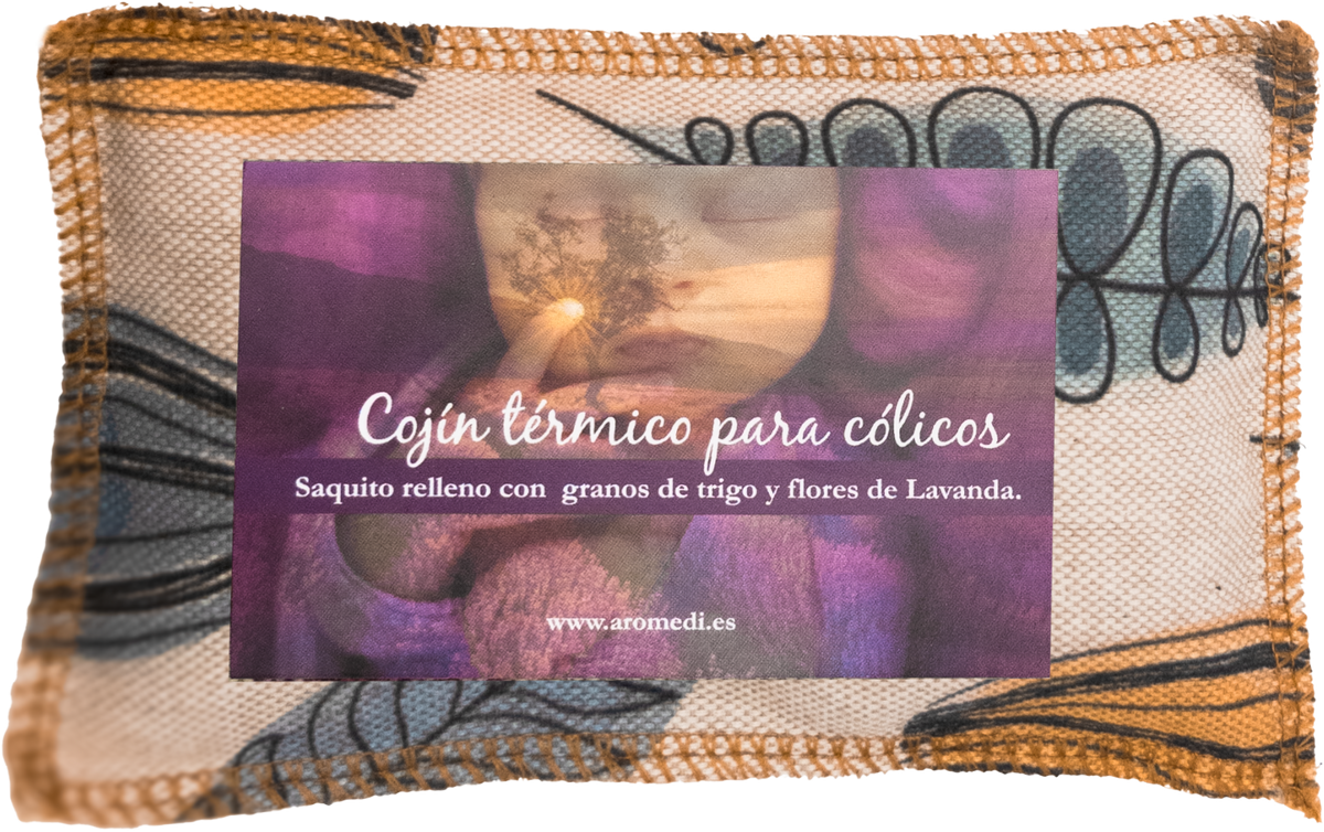 Cojín para aliviar los cólicos de tu bebé - www.lavanda.cat