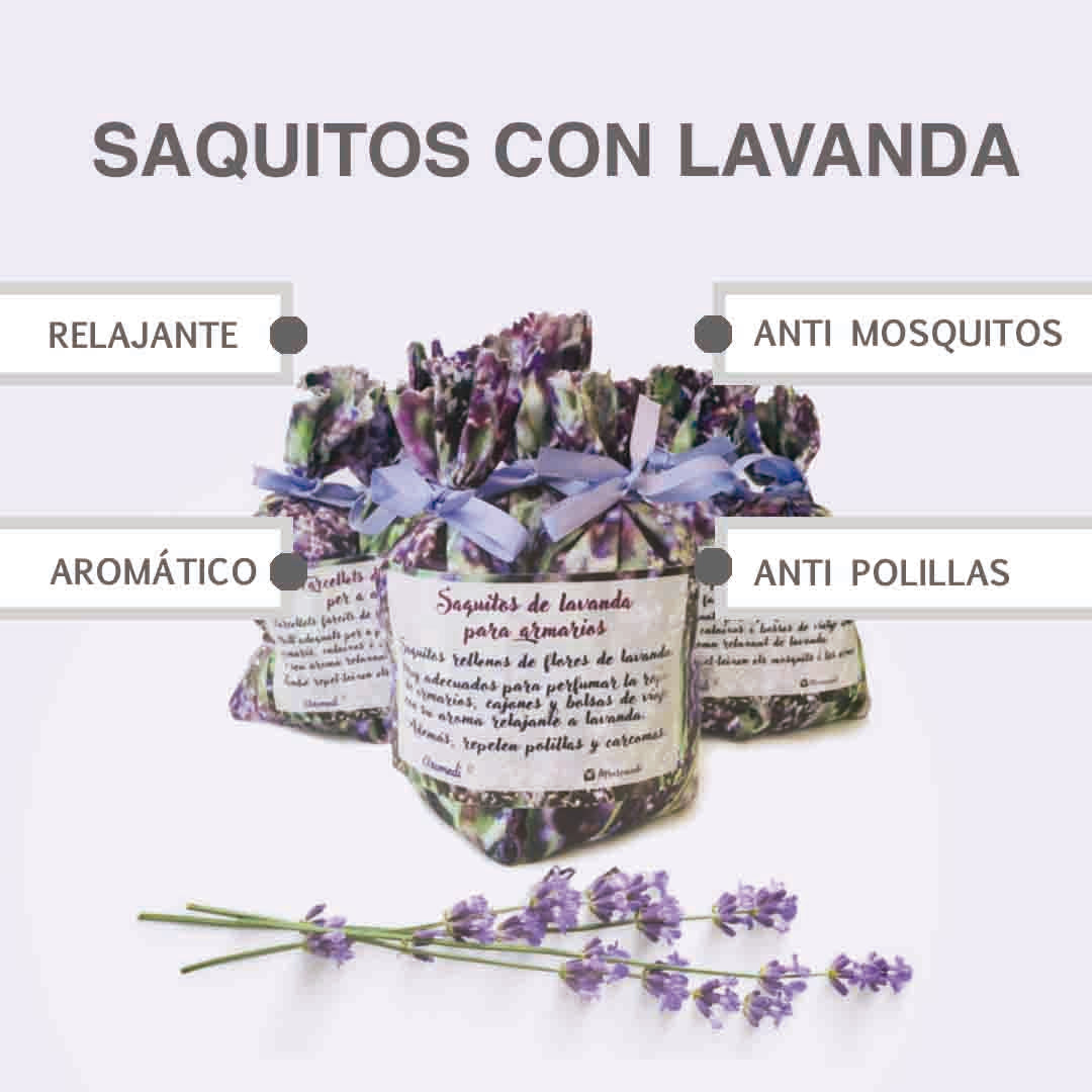 Saquitos de Lavanda para Armarios - www.lavanda.cat