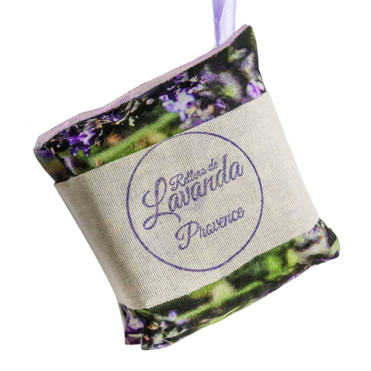 Saquitos de Lavanda con cinta colgante - www.lavanda.cat