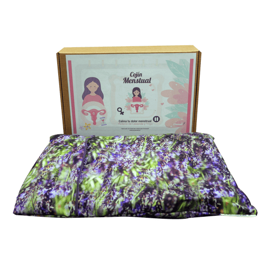 Cojín para el Dolor Menstrual estampado - www.lavanda.cat